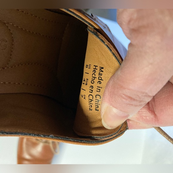 Call It Spring Mens Dress Shoes Tan Size 8 - Picture 3 of 5